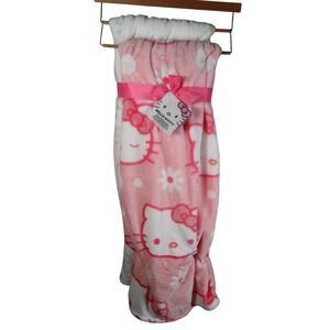 Hello Kitty Pastel Pink Soft Throw Blanket - 2 Pack